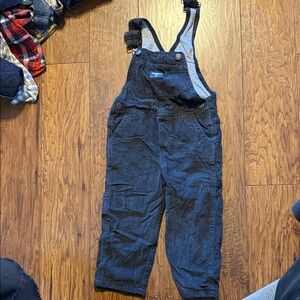 Kids Gray corduroy Oshkosh  Overalls